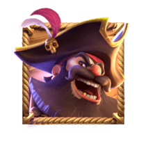 สัญลักษณ์หลัก 8 ในเกม Captain’s Bounty