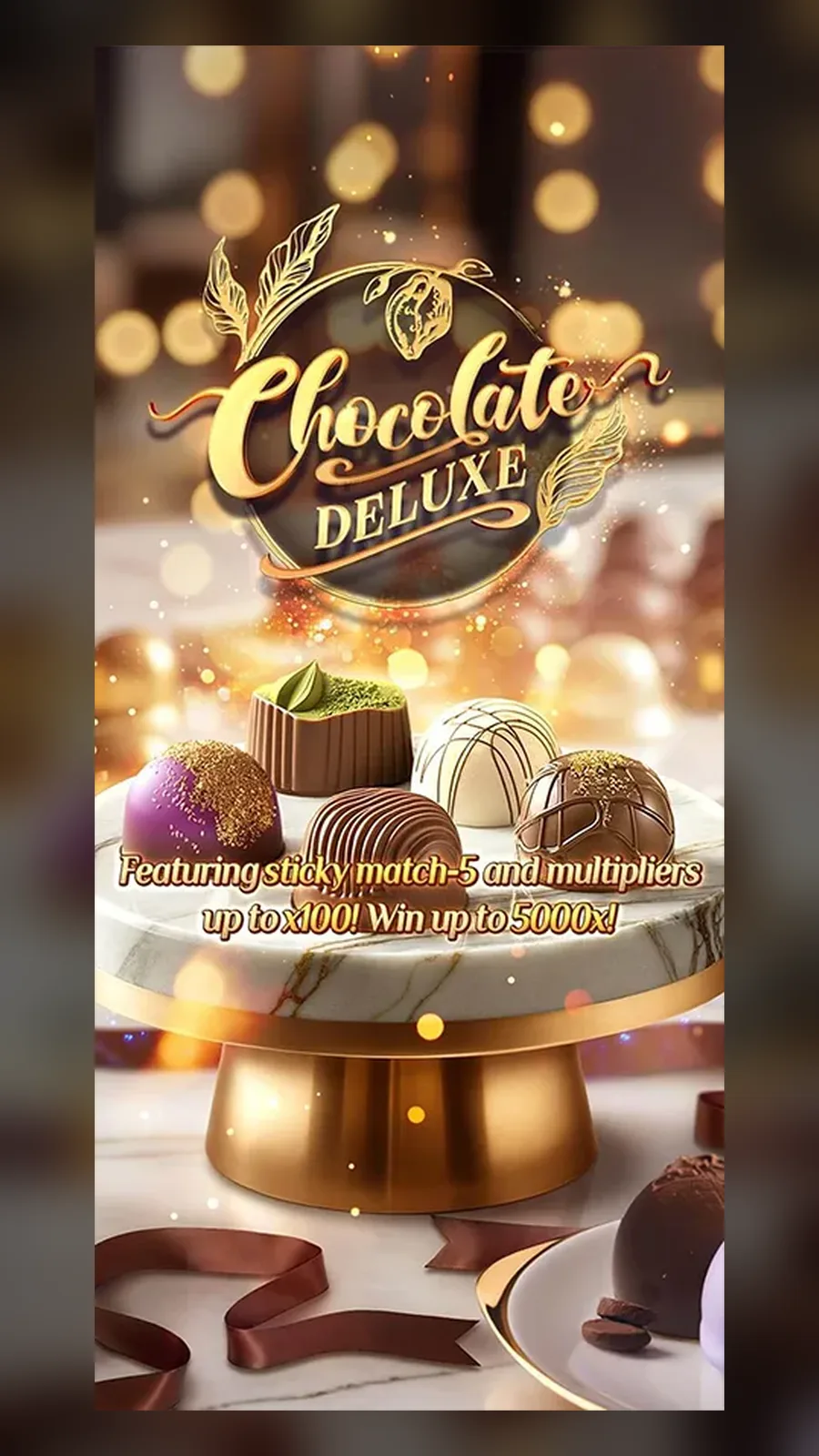 ภาพตัวอย่างฟีเจอร์ Chocolate Deluxe