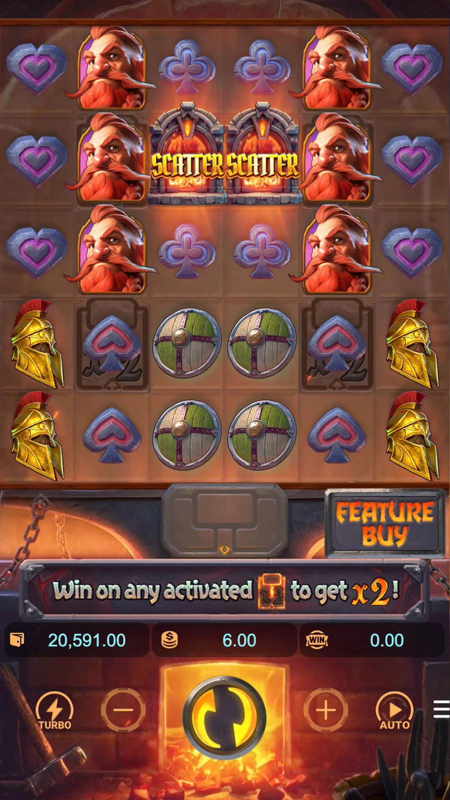 ภาพตัวอย่างฟีเจอร์ Forge of Wealth