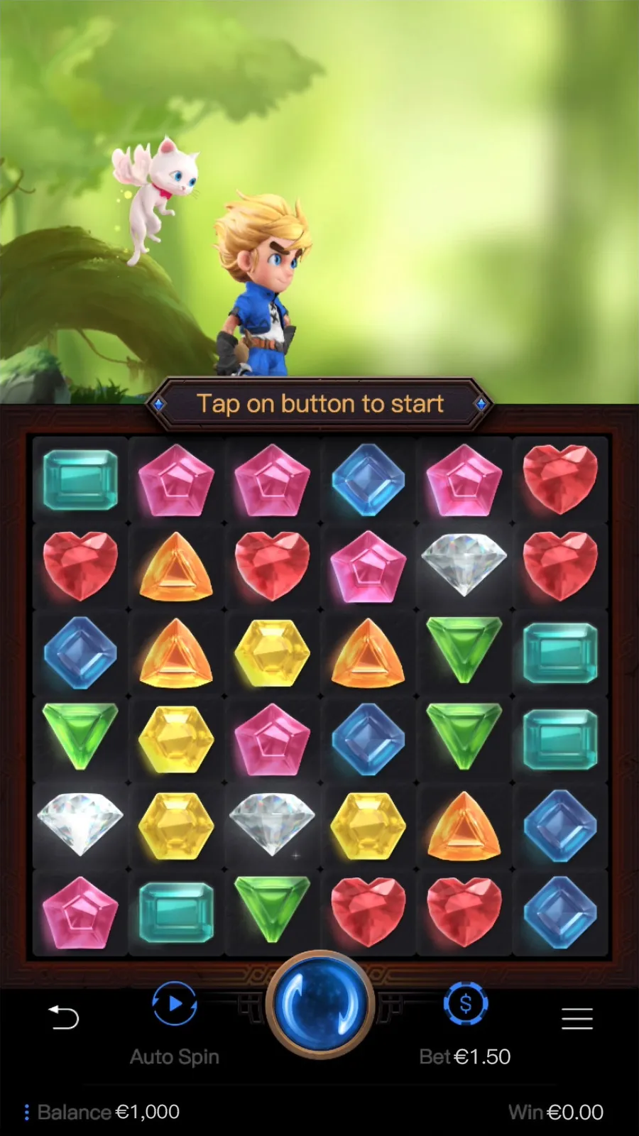 ภาพตัวอย่างฟีเจอร์ Gem Saviour