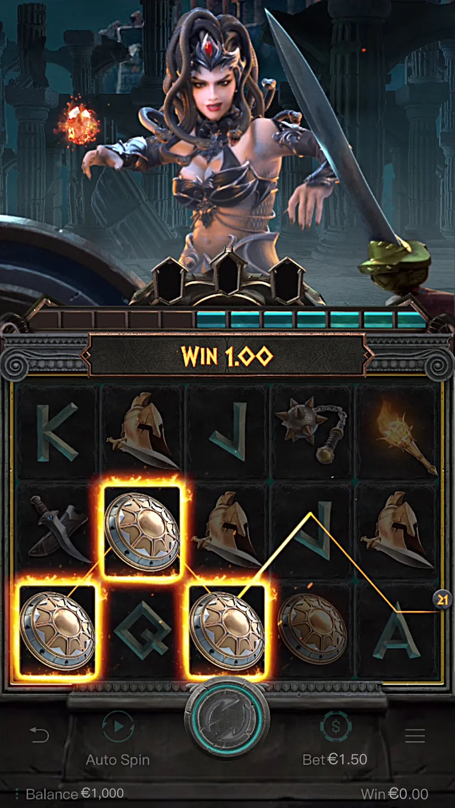 ภาพฟีเจอร์ Medusa II ลำดับที่ 8