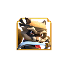 Wild ในเกม Ninja Raccoon Frenzy