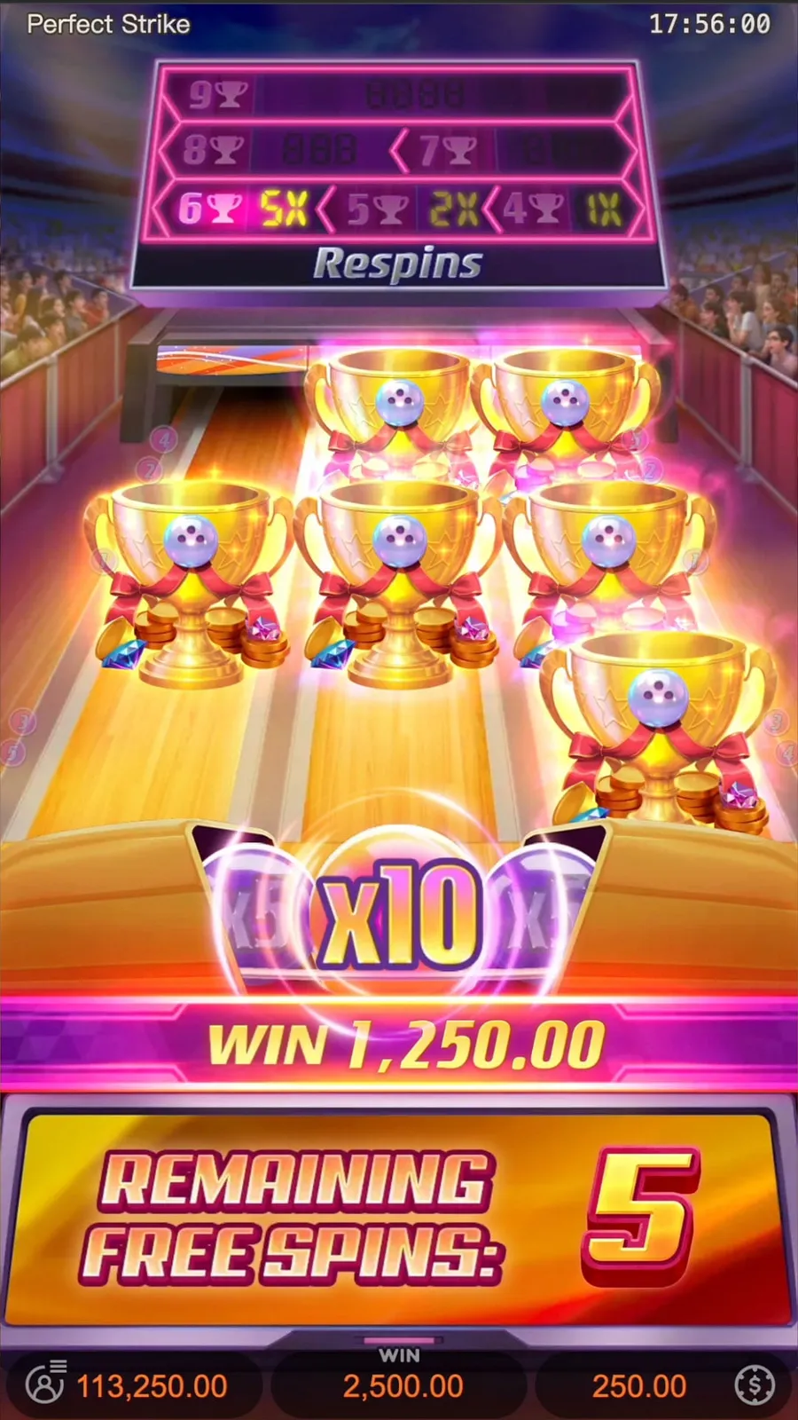 ภาพฟีเจอร์ Perfect Strike ลำดับที่ 4