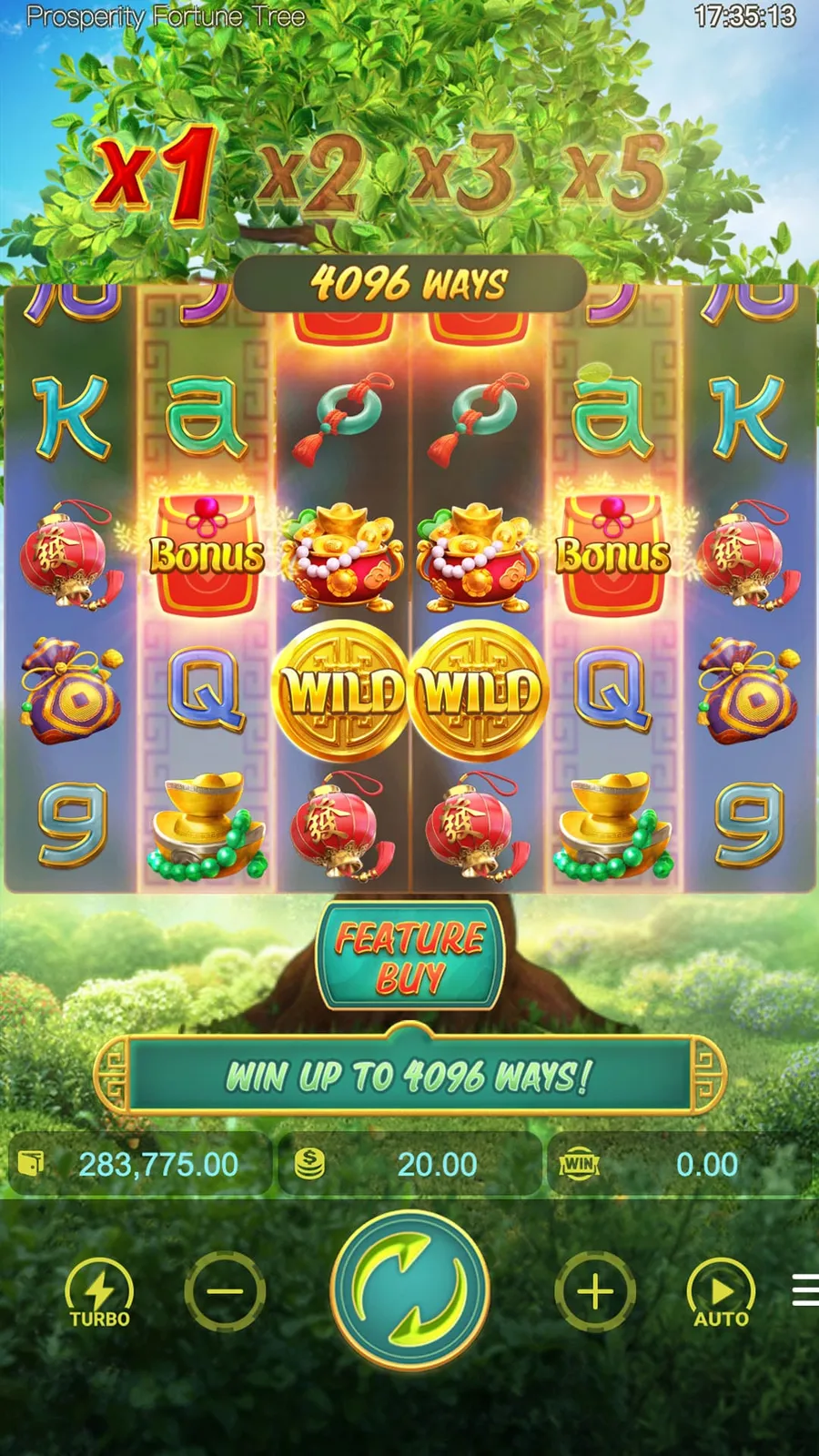 ภาพฟีเจอร์ Prosperity Fortune Tree ลำดับที่ 4