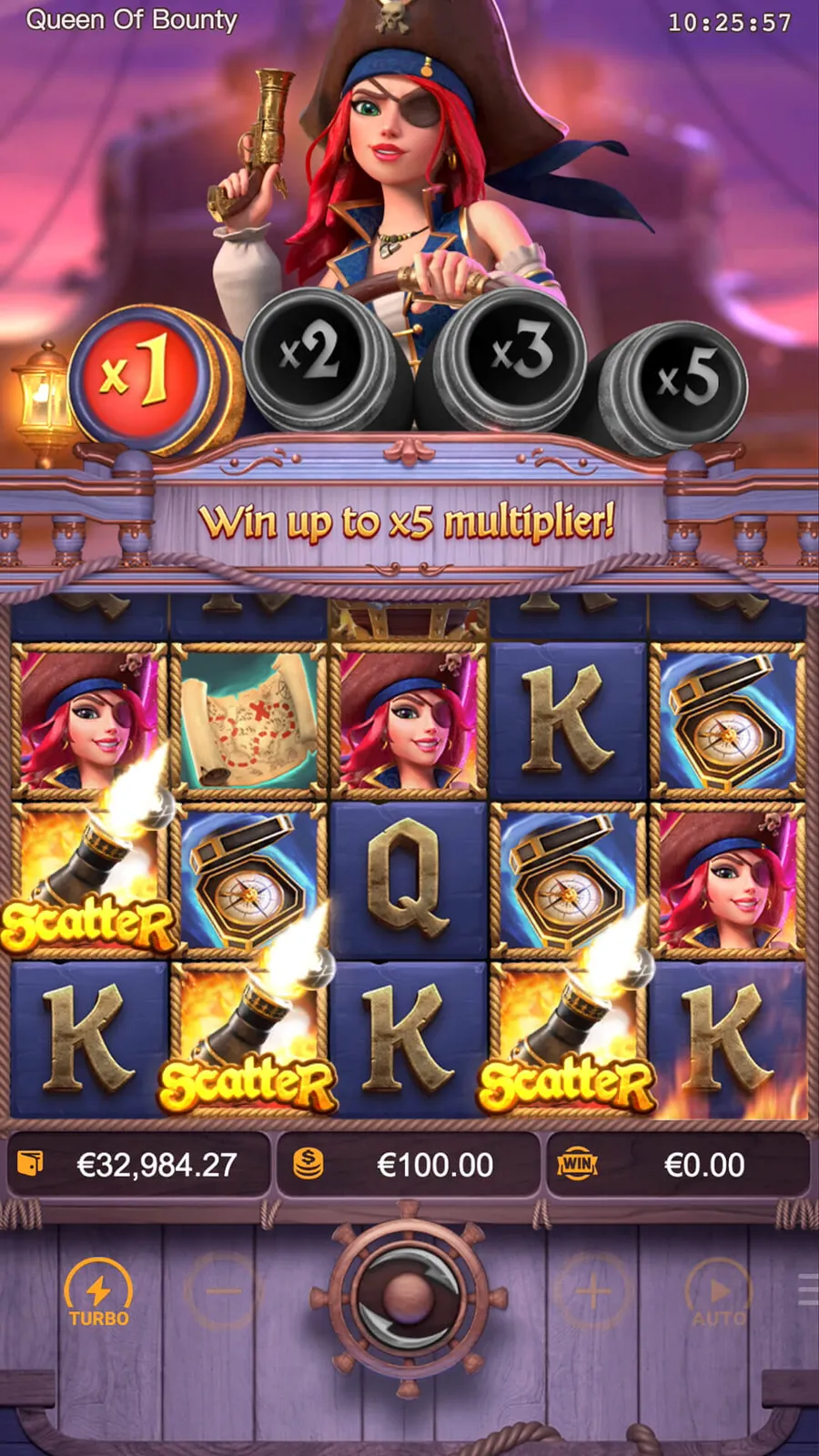ภาพตัวอย่างฟีเจอร์ Queen of Bounty