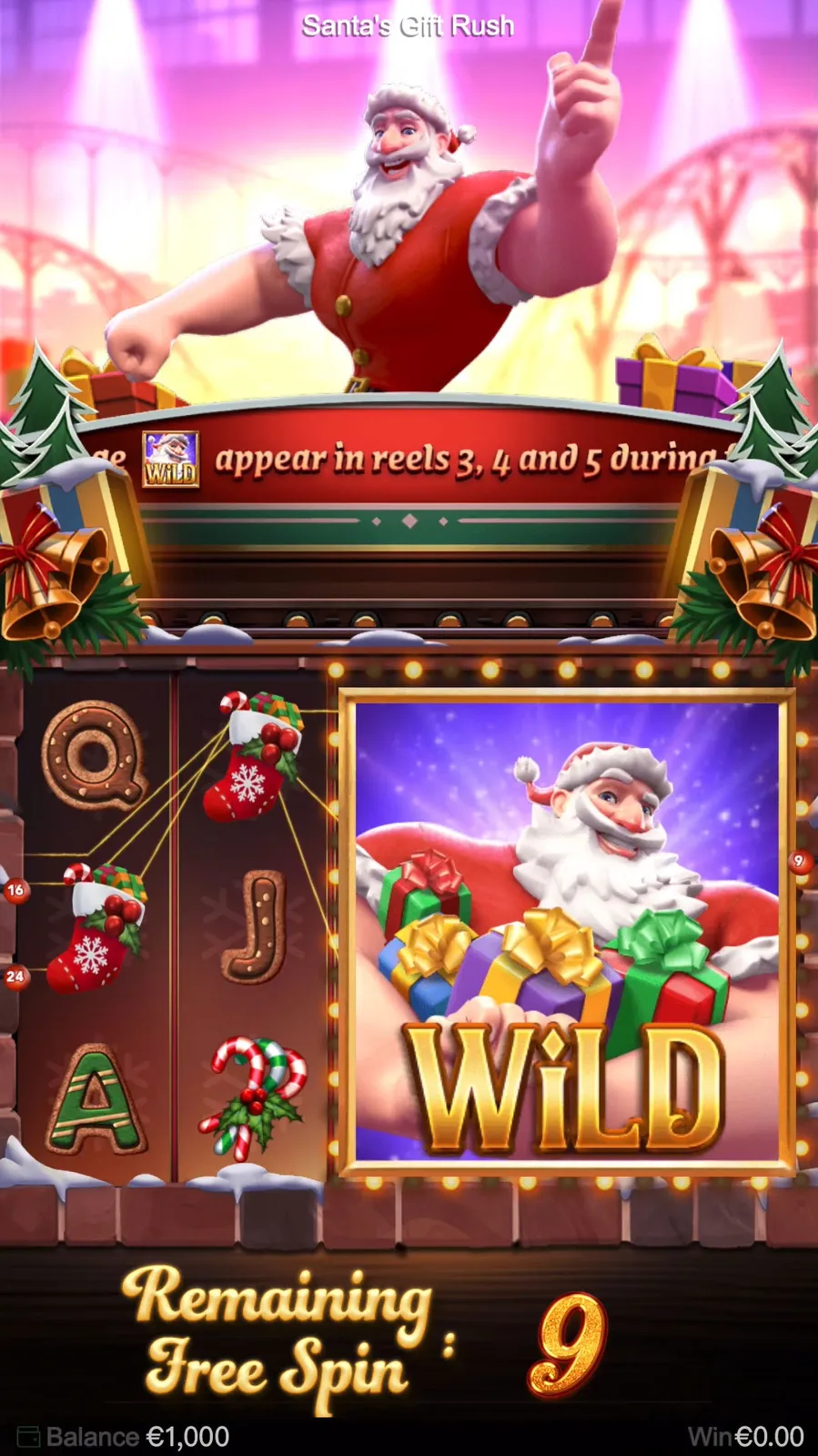 ภาพฟีเจอร์ Santa’s Gift Rush ลำดับที่ 2