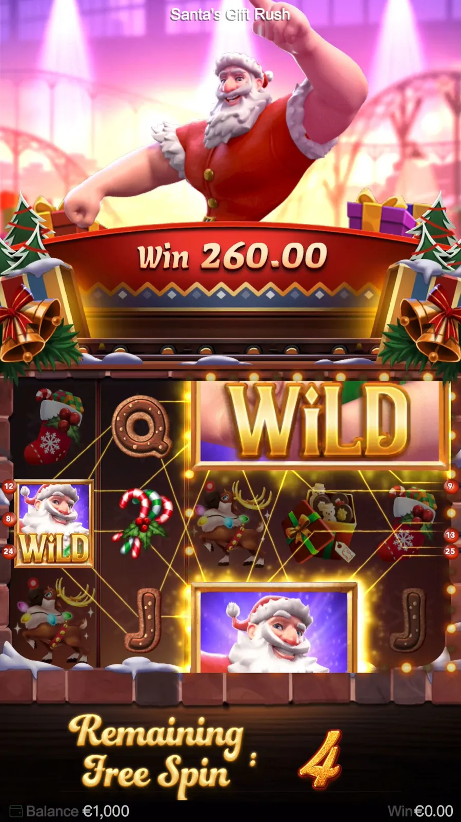 ภาพฟีเจอร์ Santa’s Gift Rush ลำดับที่ 3