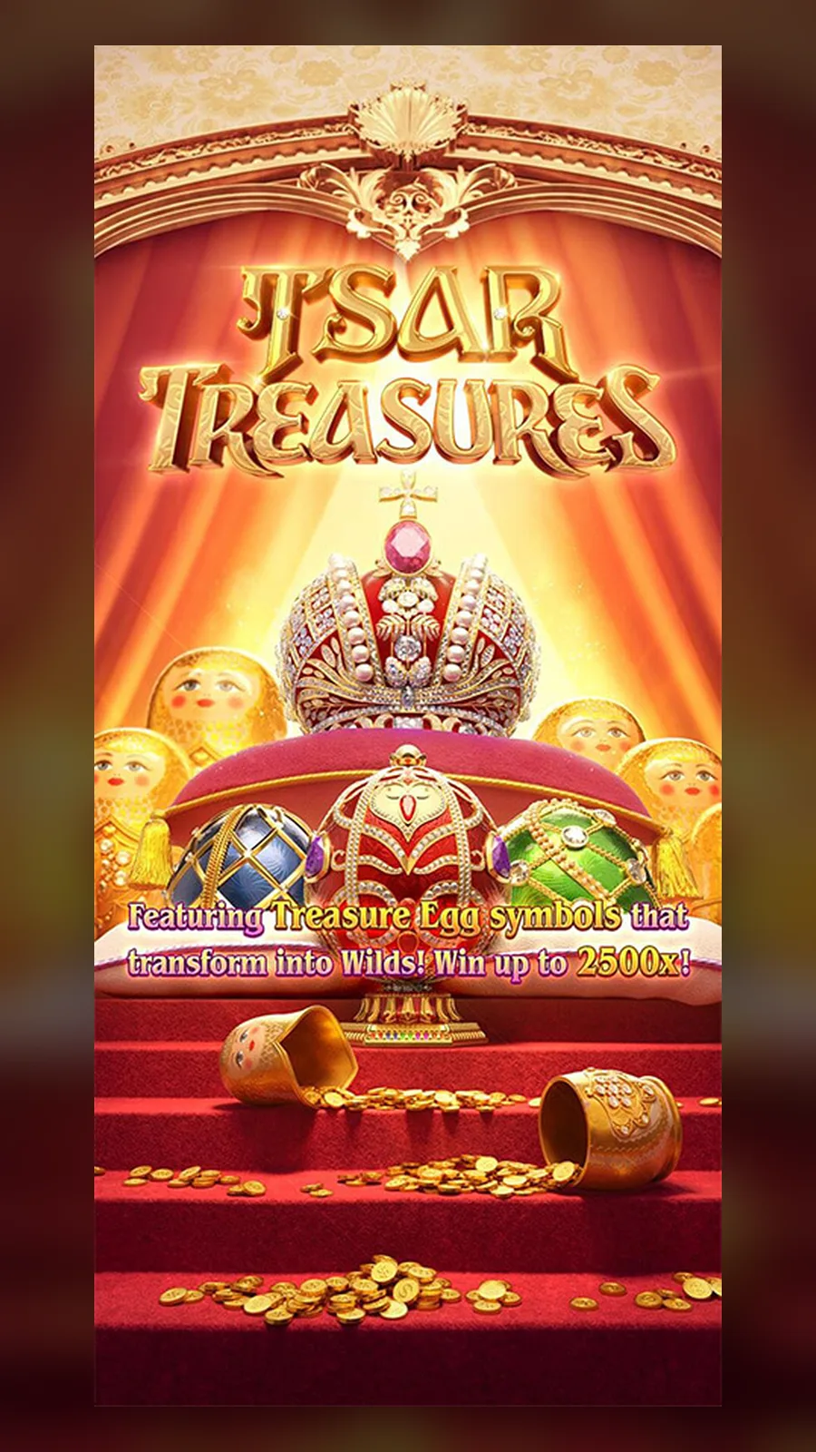 ภาพตัวอย่างฟีเจอร์ Tsar Treasures